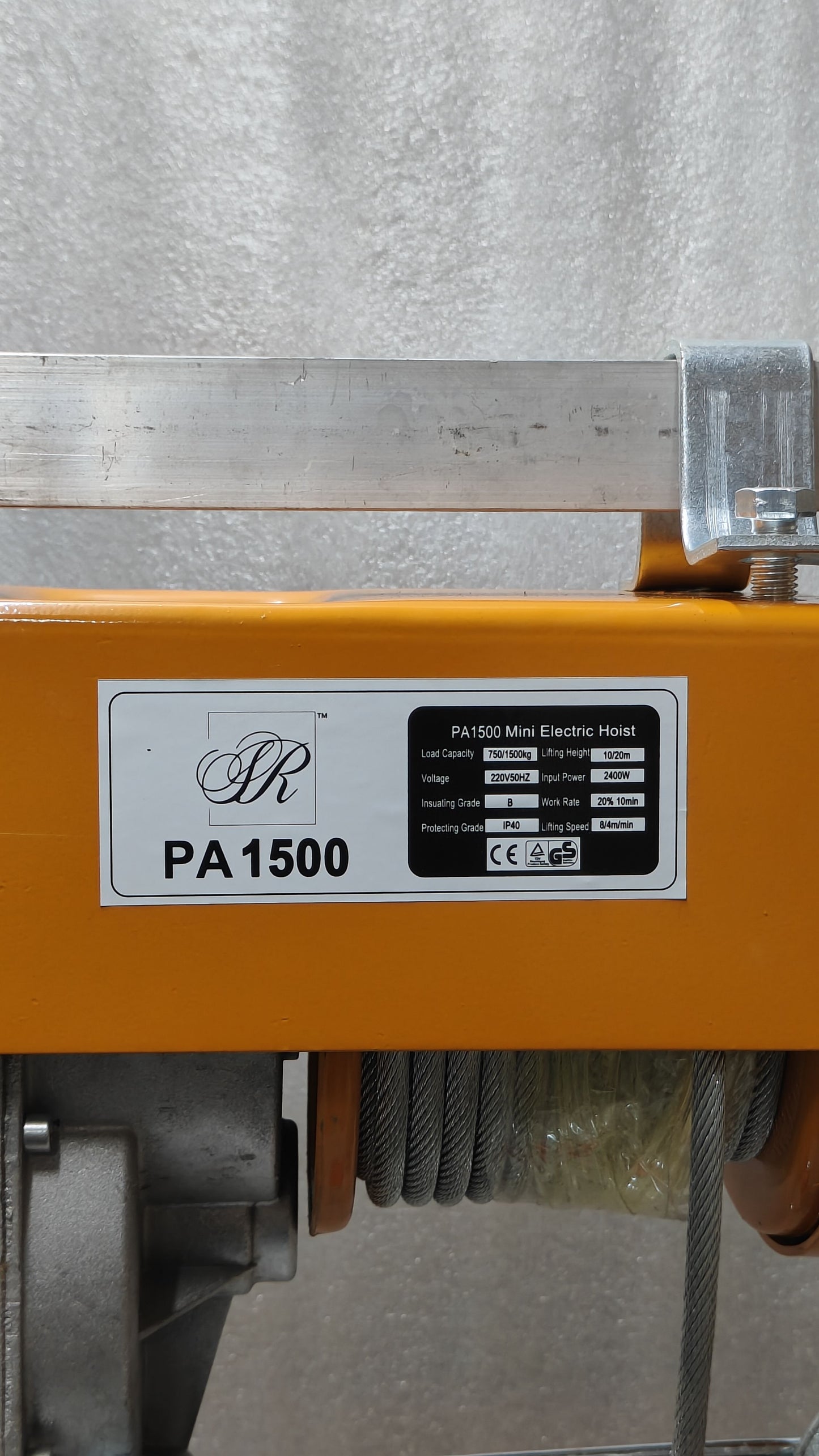 MINI ELECTRIC HOIST PA 1500