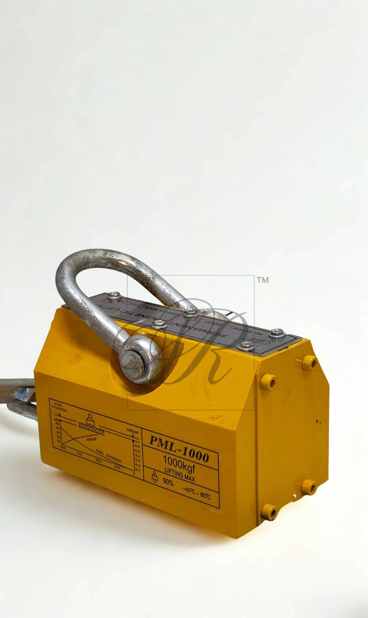 Permanent Magnetic Lifter 1000 kg with handle 