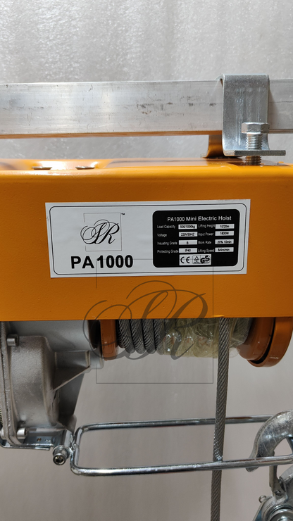 MINI ELECTRIC HOIST PA 1000 PREMIUM