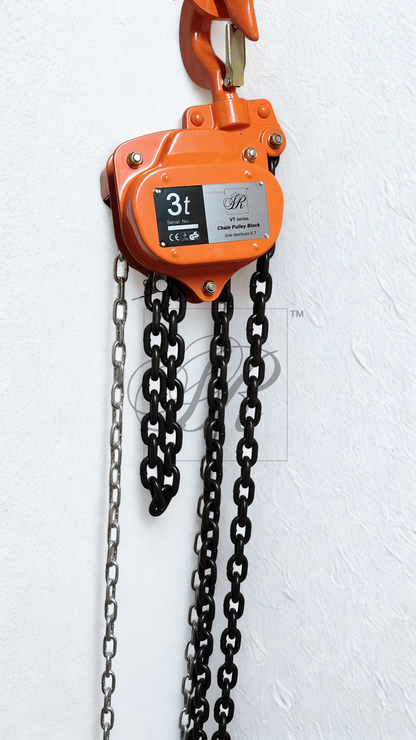 VT Chain Pulley Block 3 Ton 3 Mtr