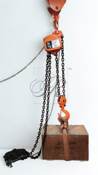 VT Chain Pulley Block 5 Ton 3 Mtr