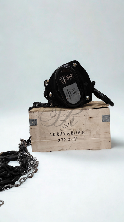 VD Chain Pulley Block 3 Ton 3 Mtr
