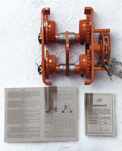 GCT Geared Trolley 1 Ton