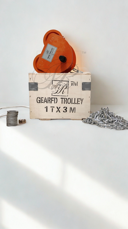 Geared Trolley 1 ton