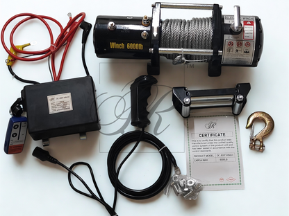 DC Jeep Winch 6000 LB