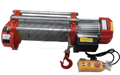 CD-K1 Aluminium Electric Winch 500-1000 kg 8 mm wire rope