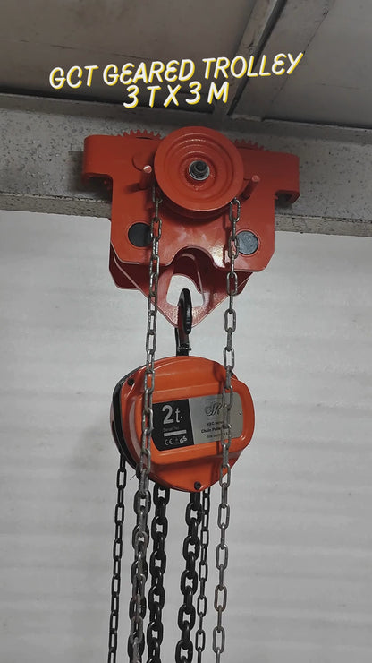 GCT Geared Trolley 3 Ton