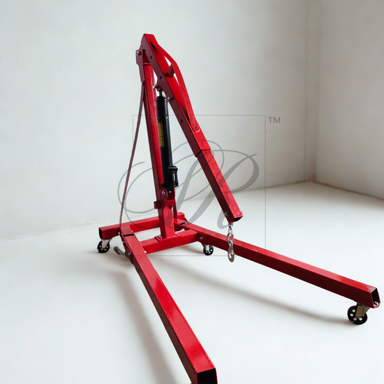 engine crane operation video 