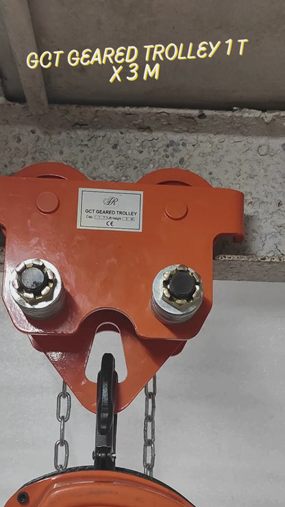 GCT Geared Trolley 1 Ton