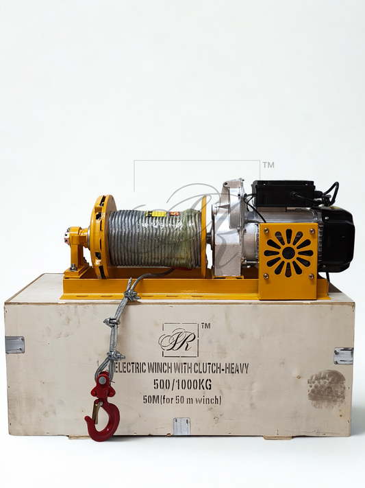 Electric Winch with Clutch 50 m