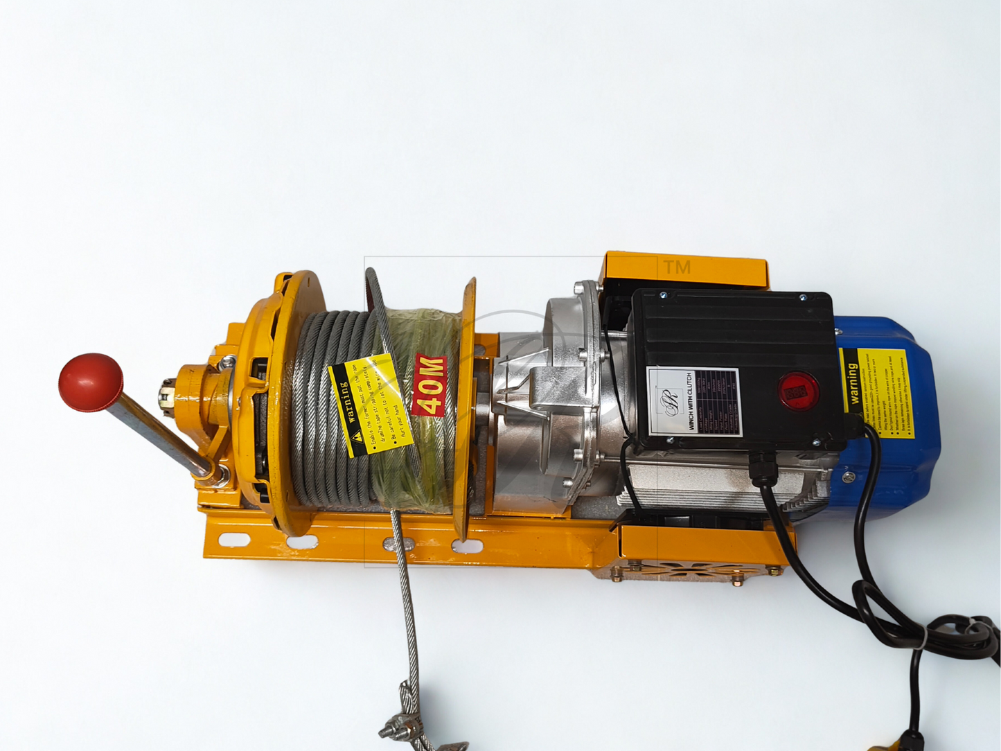 Electric Winch with Clutch 40 m
