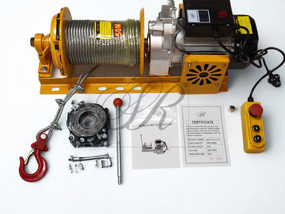 Electric Winch with Clutch 50 m